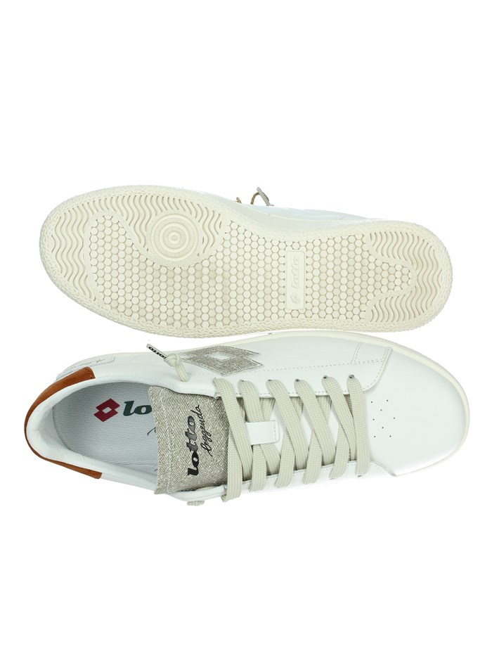 SNEAKERS BASSA 221106 BIANCO/CUOIO