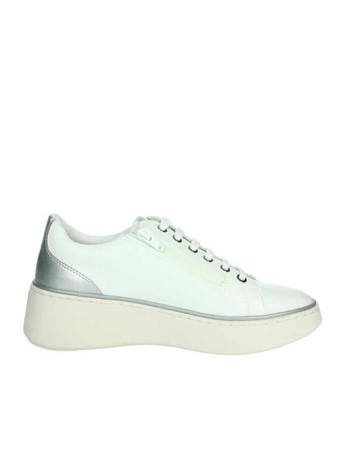 SNEAKERS BASSA D55YHA 054AJ BIANCO