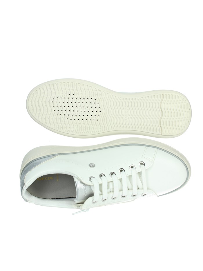 SNEAKERS BASSA D55YHA 054AJ BIANCO