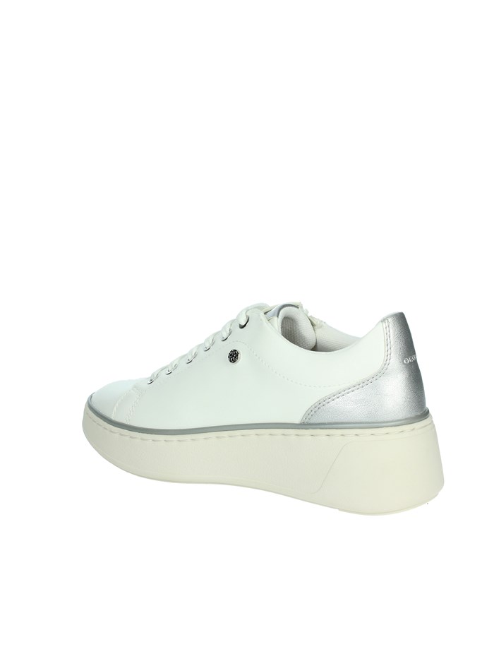 SNEAKERS BASSA D55YHA 054AJ BIANCO