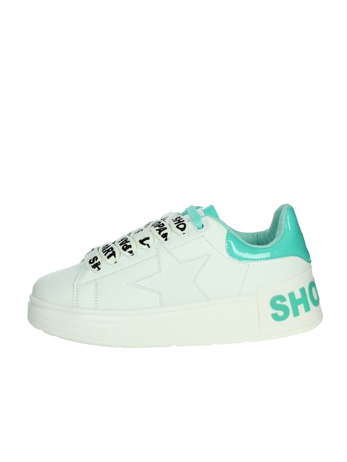 SNEAKERS BASSA SASS240703 BIANCO/VERDE ACQUA