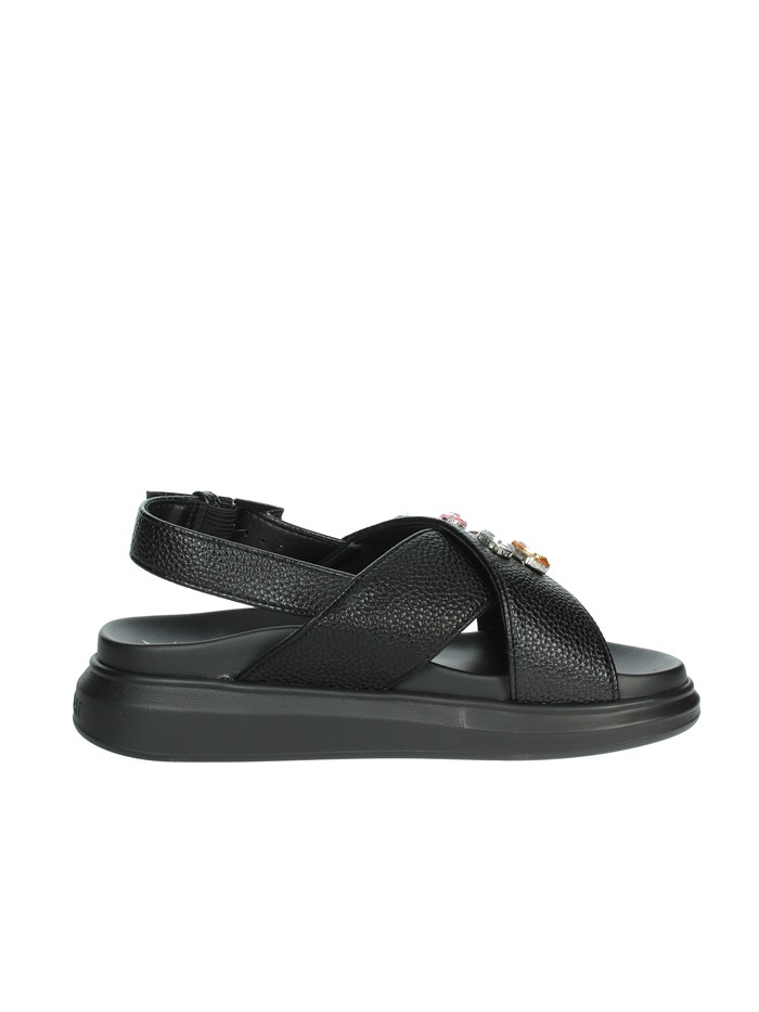 SANDALI BASSI SASS240758 NERO