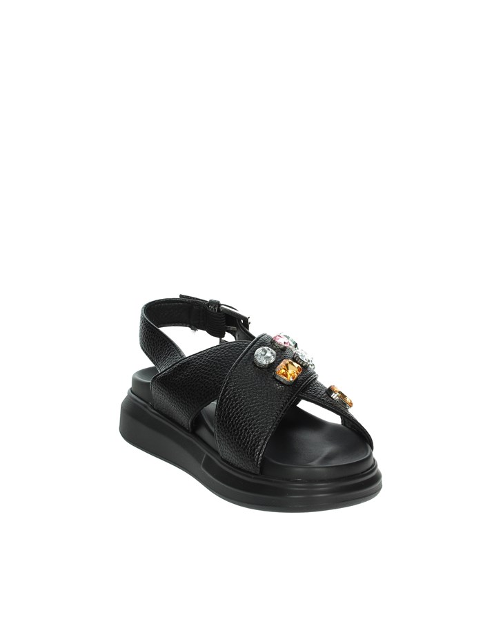 SANDALI BASSI SASS240758 NERO