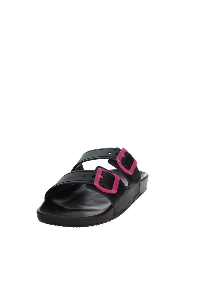 CIABATTE BASSE SASS240760 NERO/FUXIA