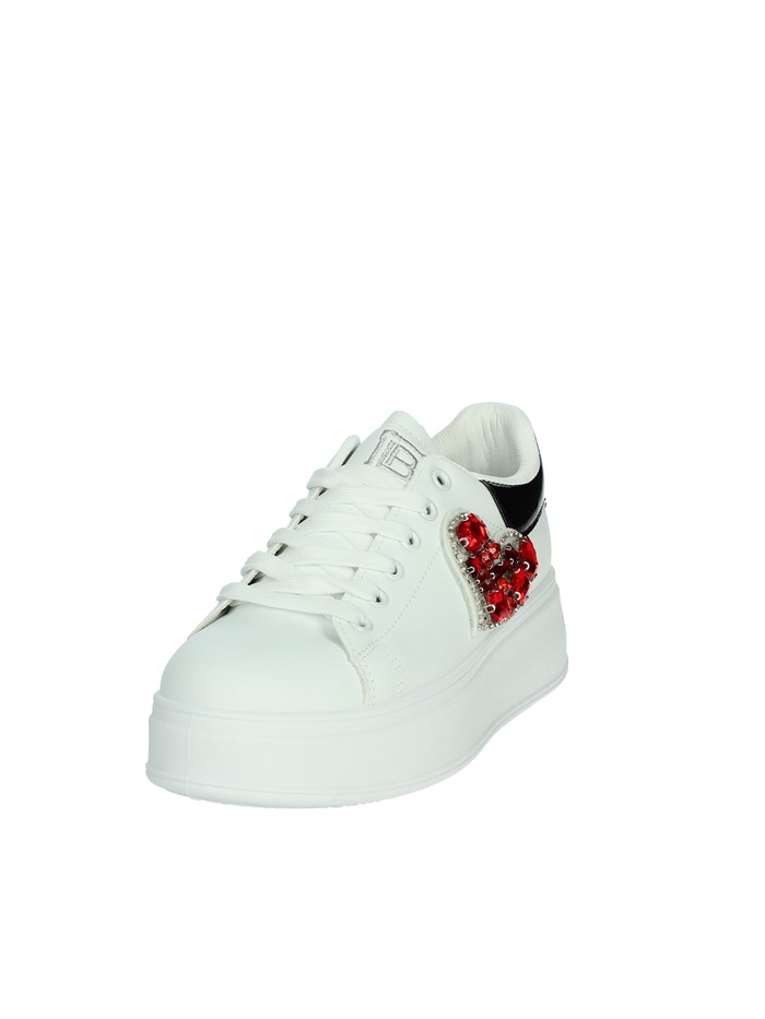 SNEAKERS BASSA 8925 BIANCO/ROSSO