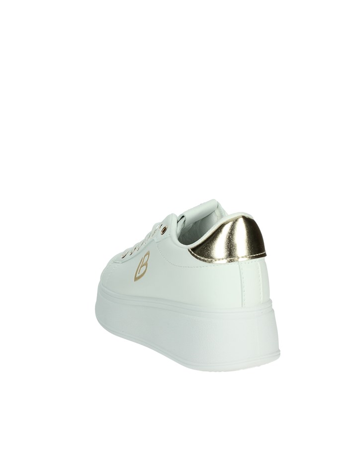 SNEAKERS BASSA 8930 BIANCO/ORO