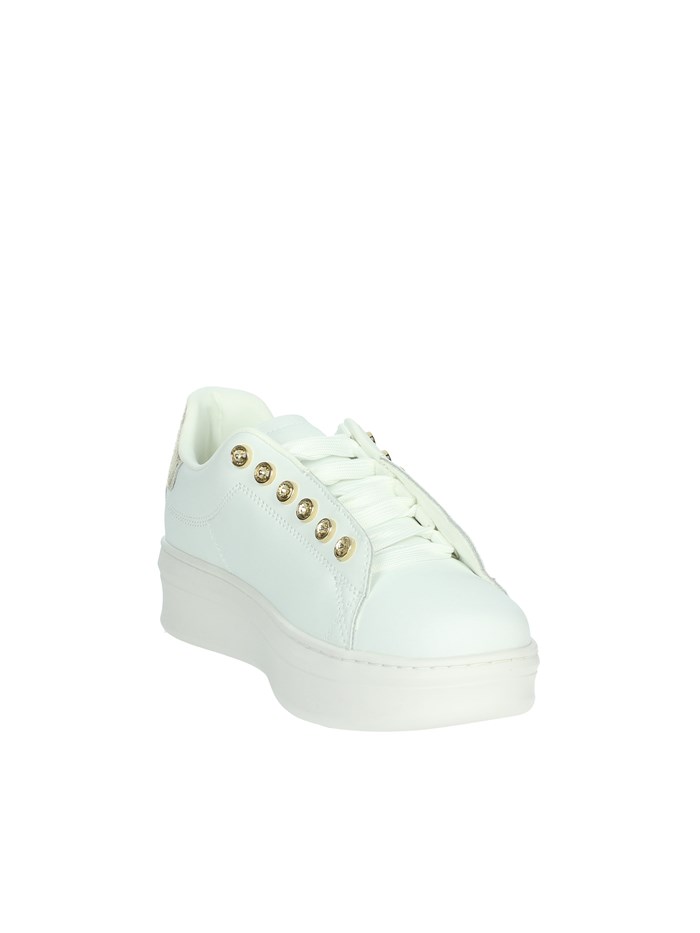 SNEAKERS BASSA GACAW01304 BIANCO/ORO