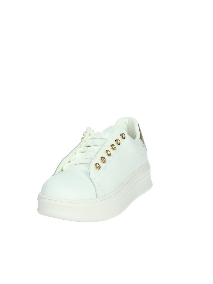 SNEAKERS BASSA GACAW01304 BIANCO/ORO