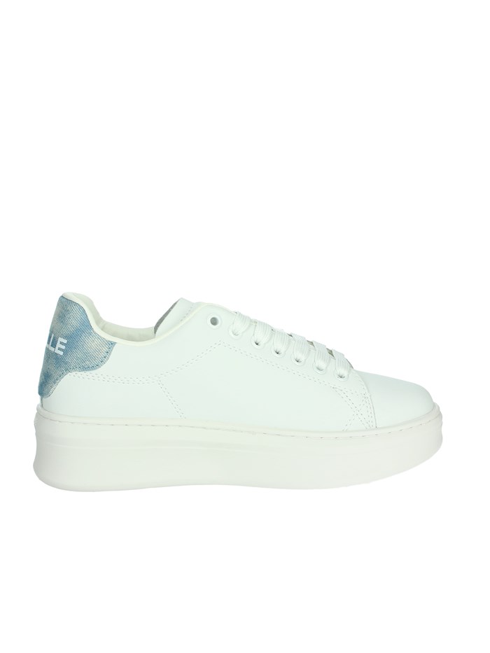 SNEAKERS BASSA GACAW01305 BIANCO/CELESTE