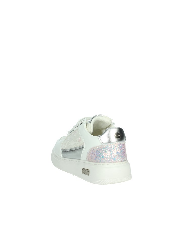 SNEAKERS BASSA T-203 BIANCO/ARGENTO