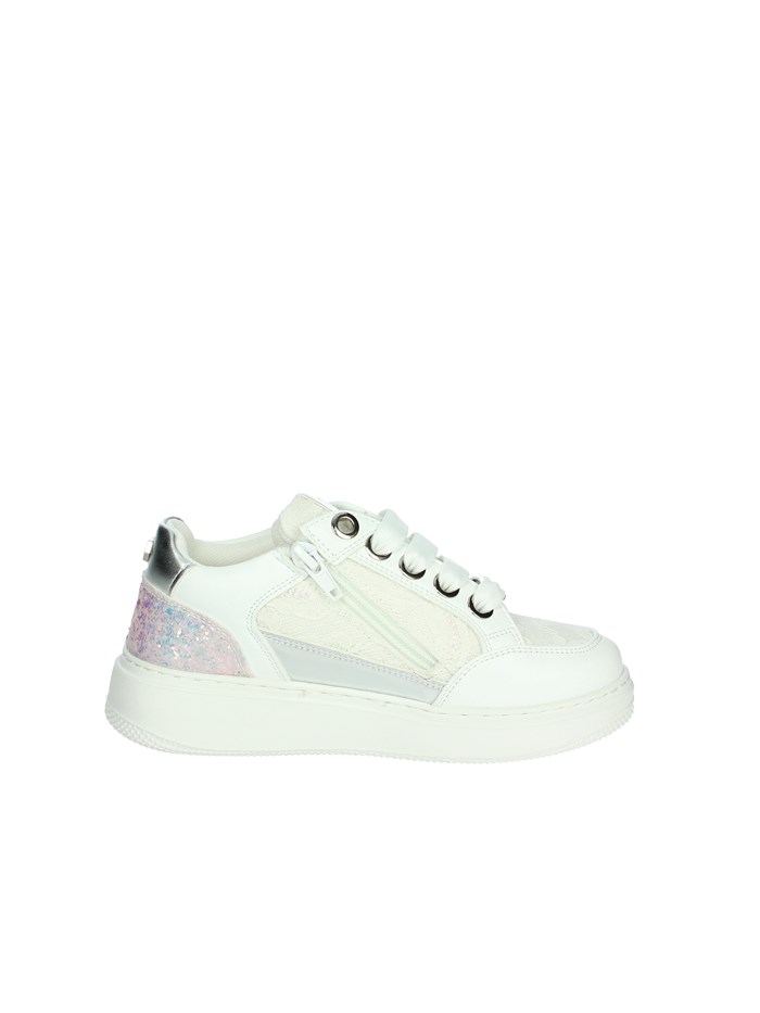 SNEAKERS BASSA T-203 BIANCO/ARGENTO
