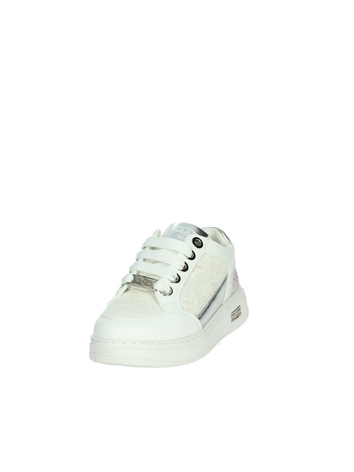 SNEAKERS BASSA T-203 BIANCO/ARGENTO