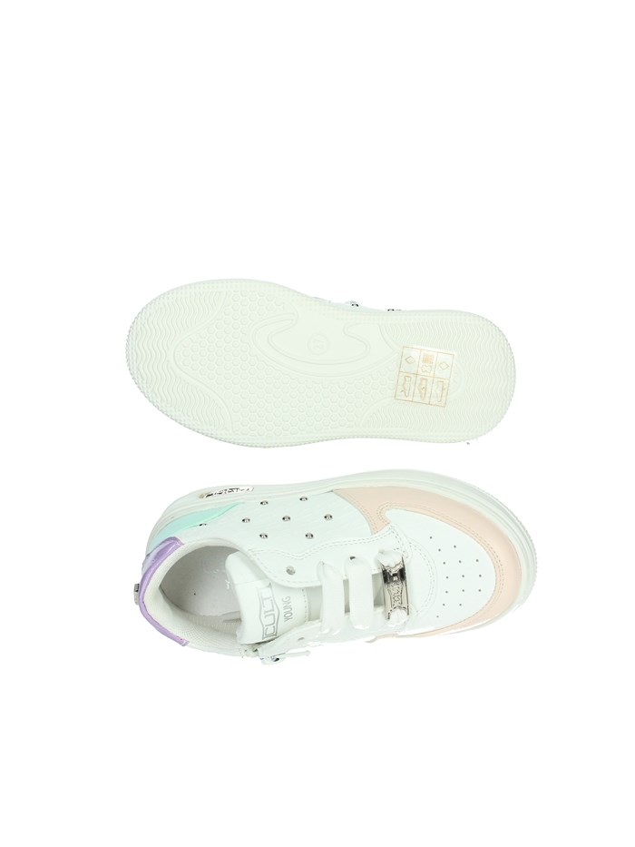 SNEAKERS BASSA T-200 BIANCO/ROSA