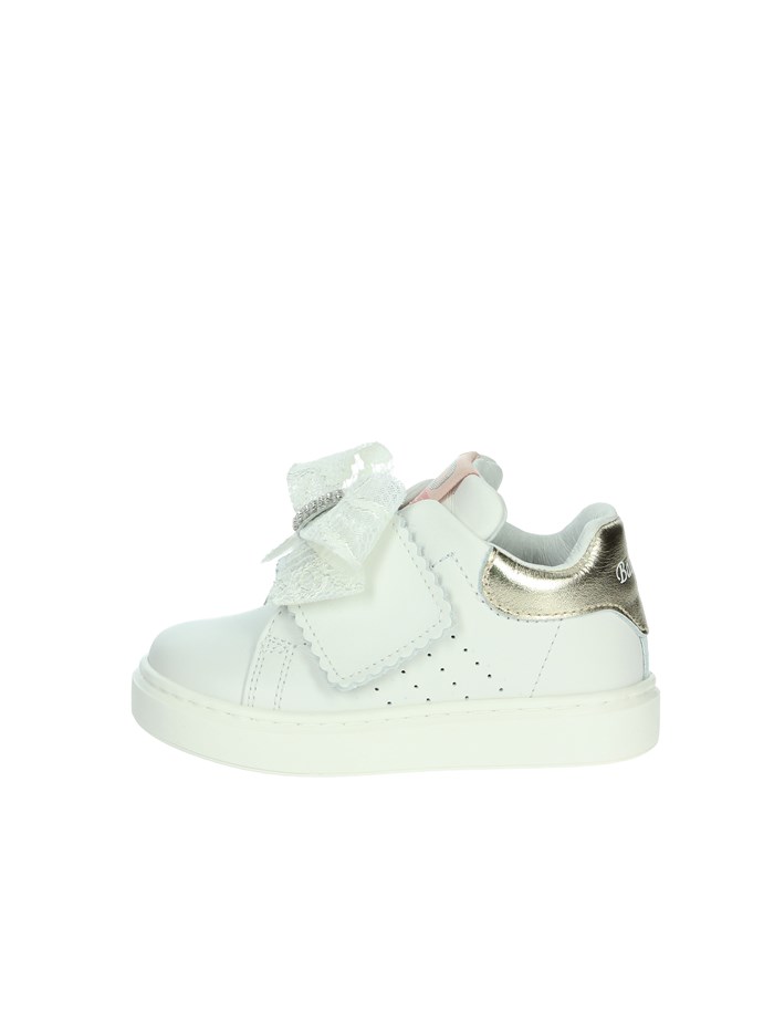 SNEAKERS BASSA CITA6829 BIANCO/ORO