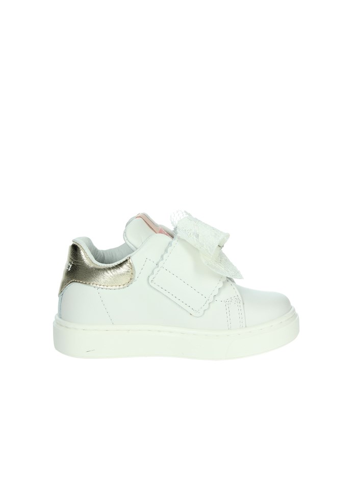 SNEAKERS BASSA CITA6829 BIANCO/ORO