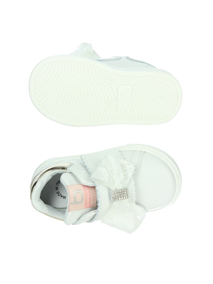 SNEAKERS BASSA CITA6829 BIANCO/ORO