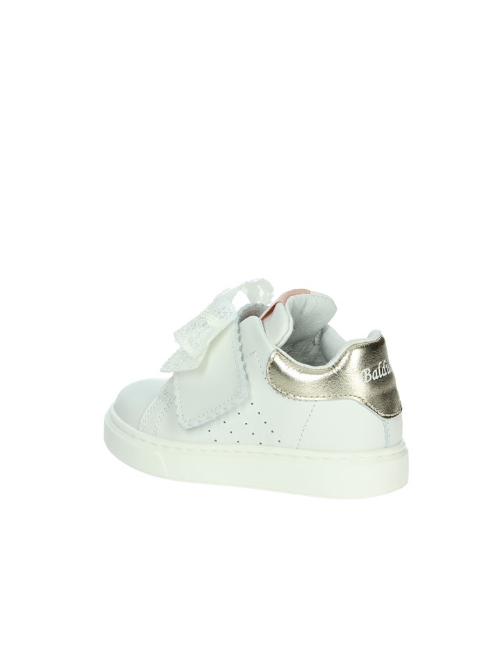SNEAKERS BASSA CITA6829 BIANCO/ORO