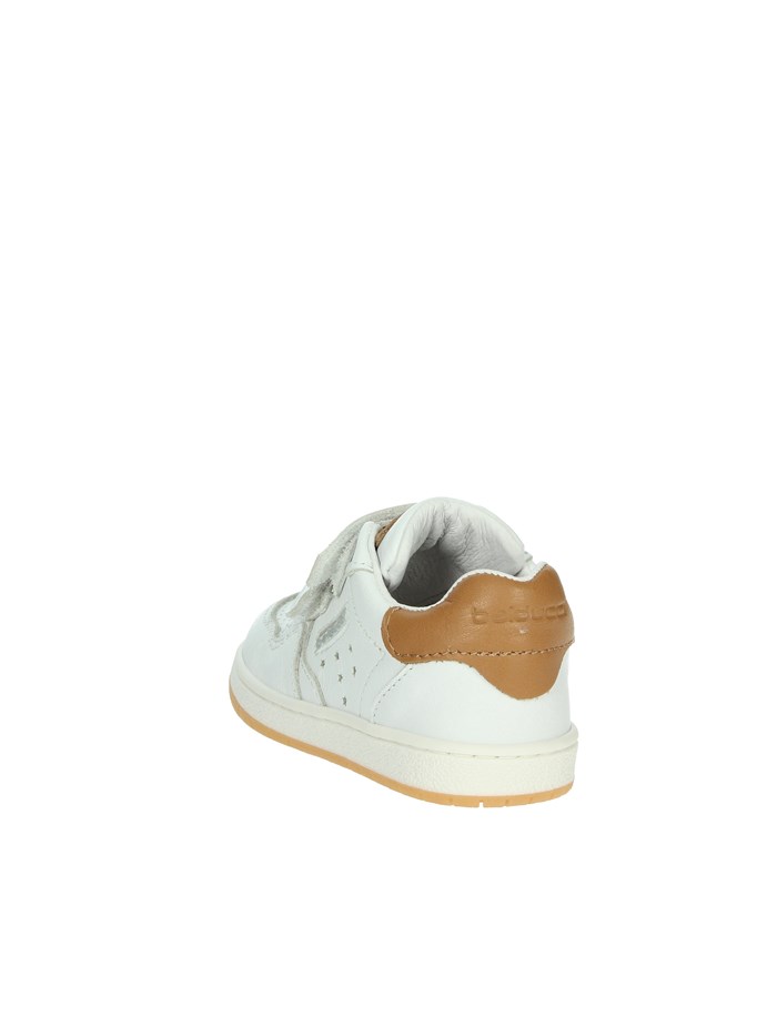 SNEAKERS BASSA CITA6850 BIANCO/CUOIO
