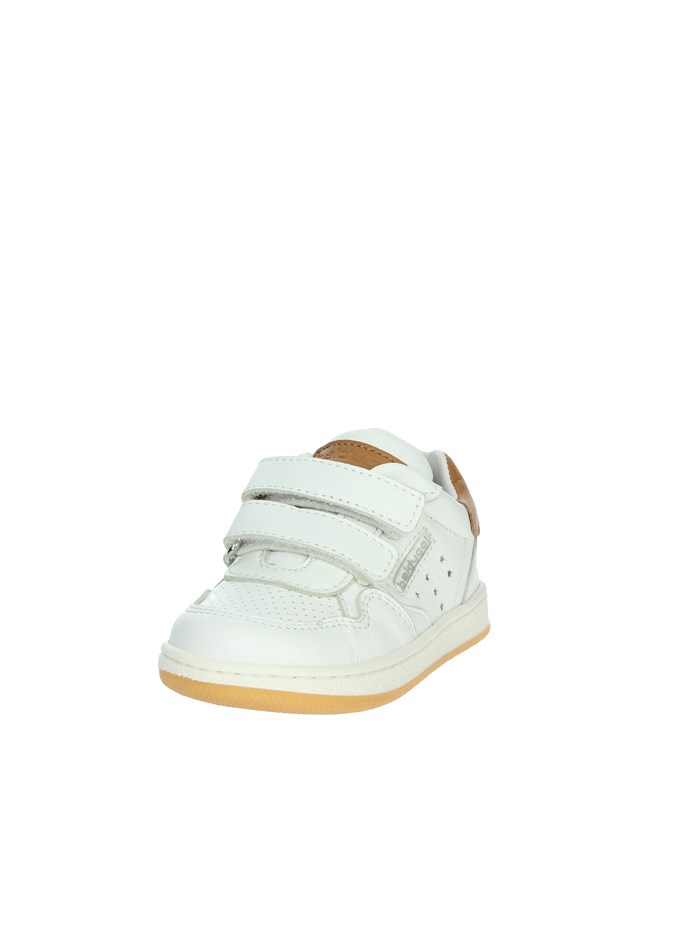 SNEAKERS BASSA CITA6850 BIANCO/CUOIO