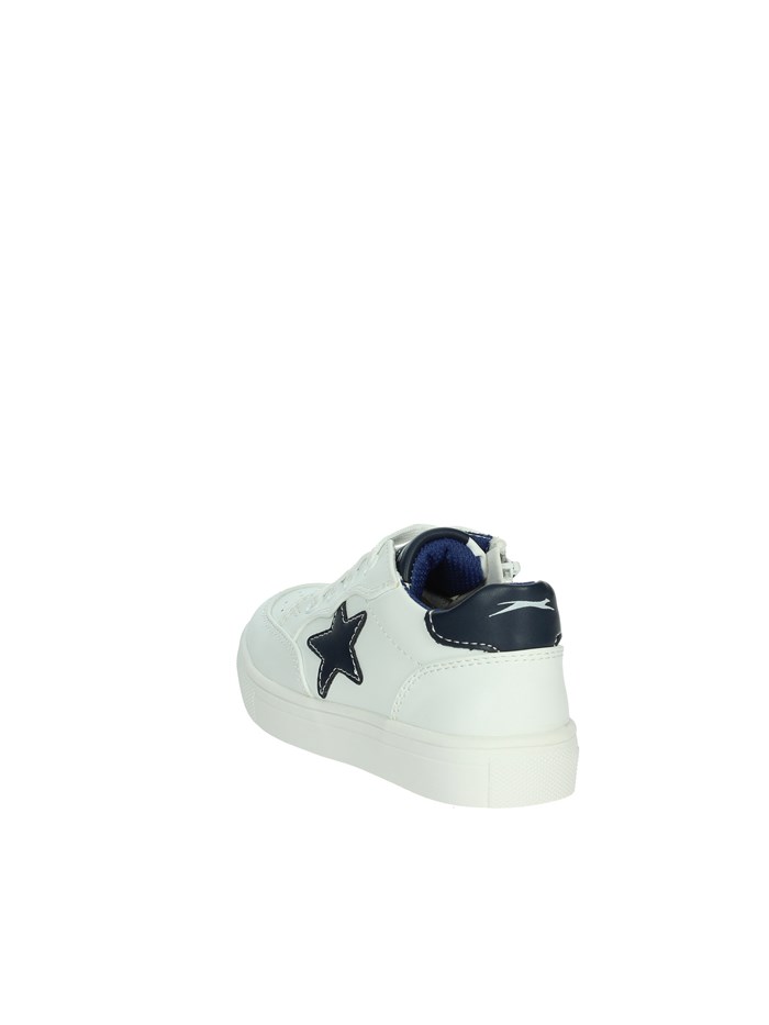 SNEAKERS BASSA BS5604 BIANCO/BLU