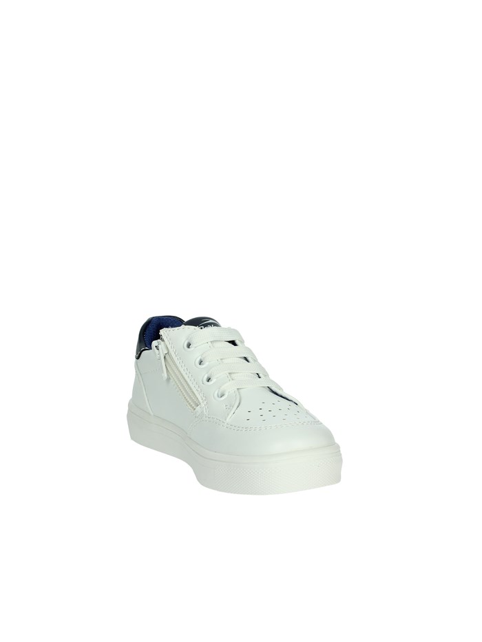 SNEAKERS BASSA BS5604 BIANCO/BLU