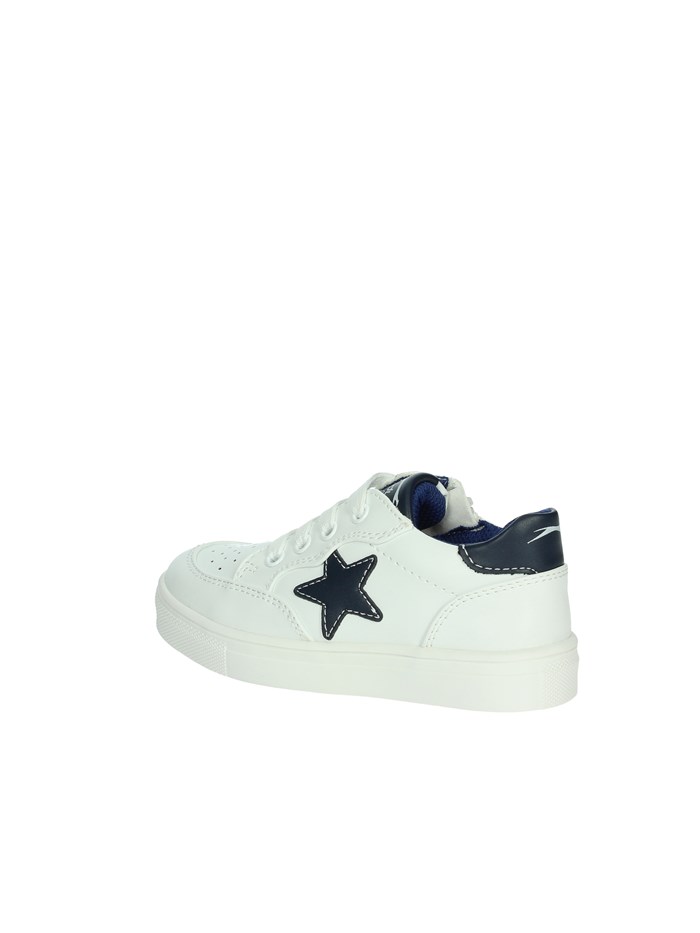 SNEAKERS BASSA BS5604 BIANCO/BLU