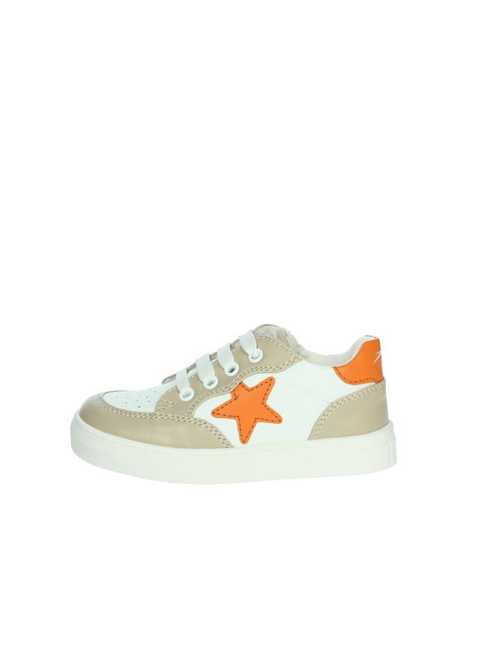 SNEAKERS BASSA BS5604 BIANCO/BEIGE