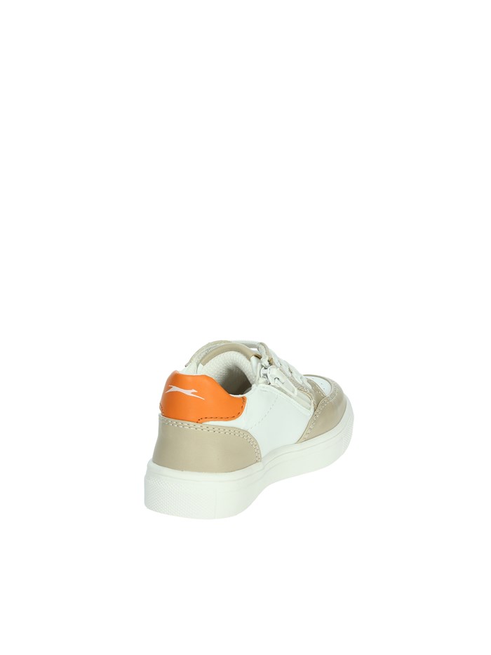 SNEAKERS BASSA BS5604 BIANCO/BEIGE