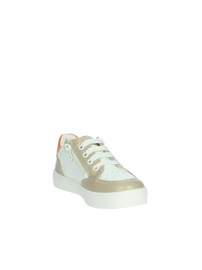 SNEAKERS BASSA BS5604 BIANCO/BEIGE