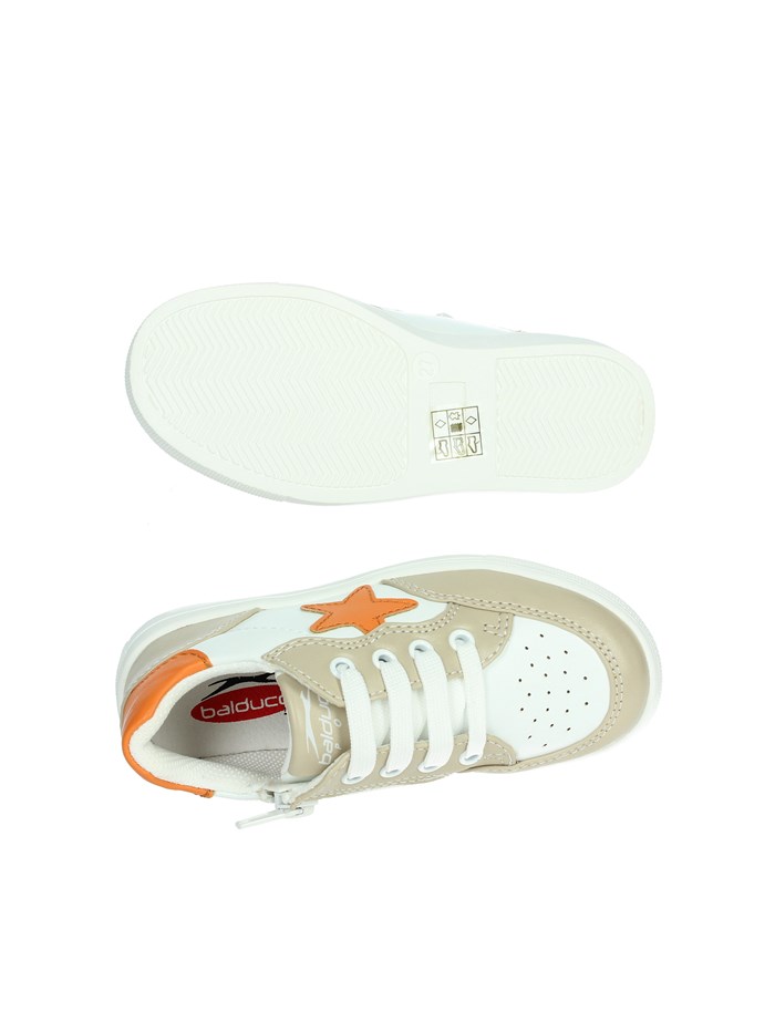 SNEAKERS BASSA BS5604 BIANCO/BEIGE