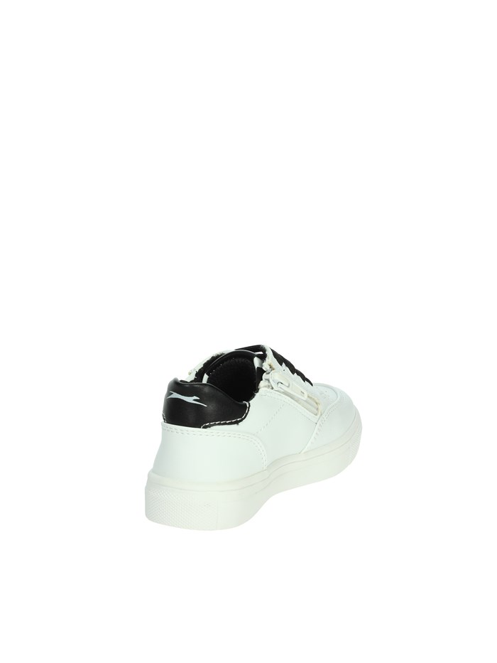 SNEAKERS BASSA BS5604 BIANCO/NERO