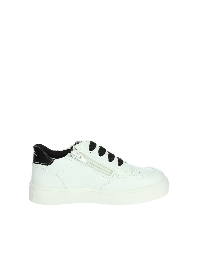 SNEAKERS BASSA BS5604 BIANCO/NERO