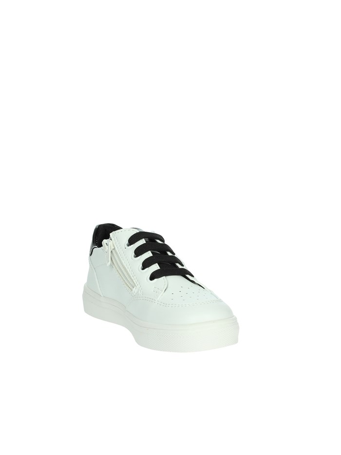 SNEAKERS BASSA BS5604 BIANCO/NERO