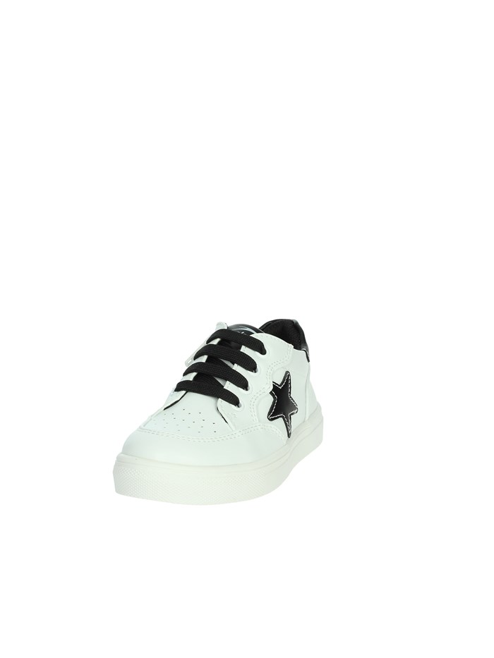 SNEAKERS BASSA BS5604 BIANCO/NERO