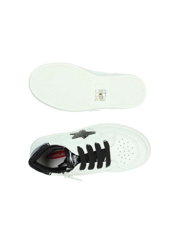 SNEAKERS BASSA BS5604 BIANCO/NERO