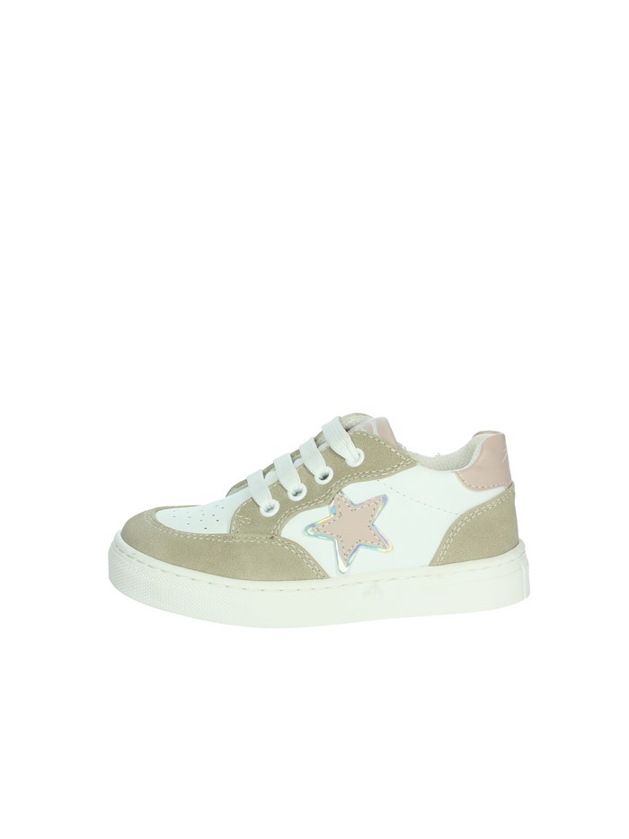 SNEAKERS BASSA BS5604 BIANCO/ROSA