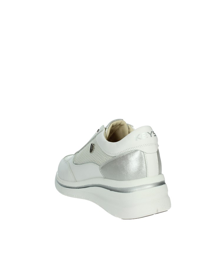 SLIP-ON K-10601 BIANCO/ARGENTO