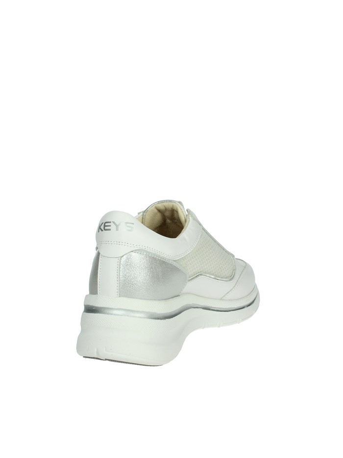 SLIP-ON K-10601 BIANCO/ARGENTO