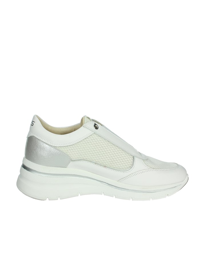 SLIP-ON K-10601 BIANCO/ARGENTO