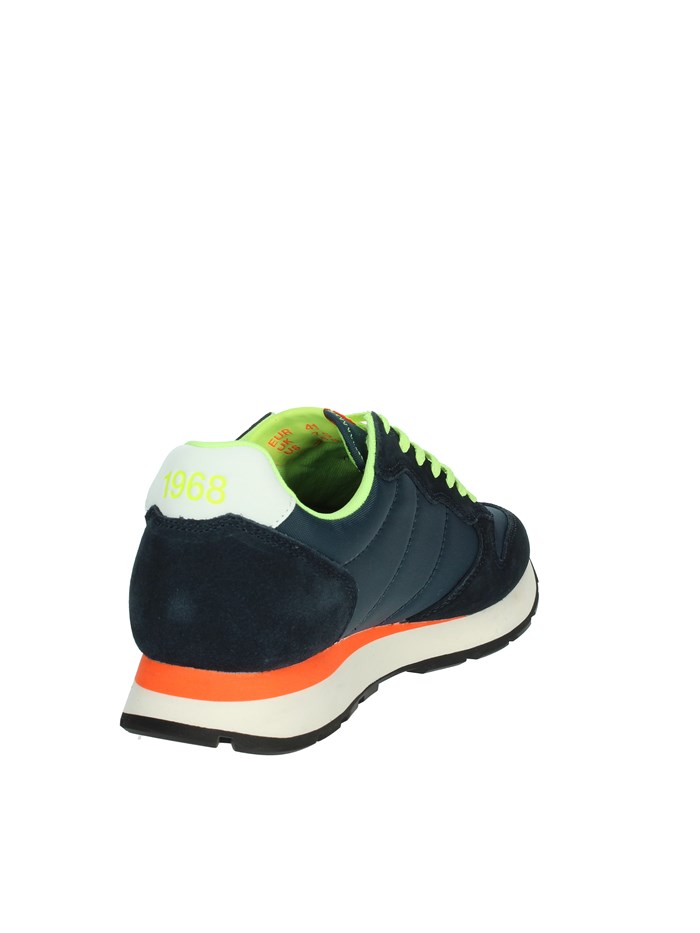 SNEAKERS BASSA Z35102 BLU/GIALLO