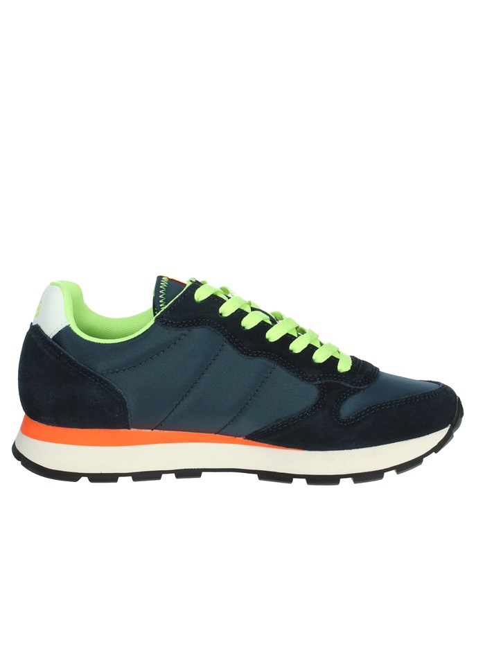 SNEAKERS BASSA Z35102 BLU/GIALLO