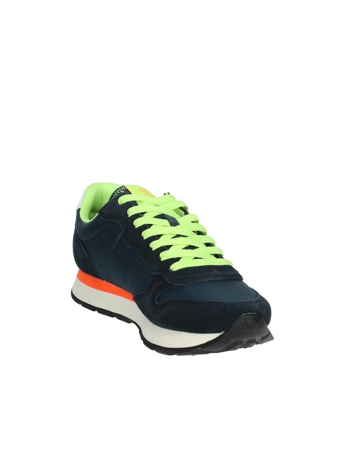 SNEAKERS BASSA Z35102 BLU/GIALLO