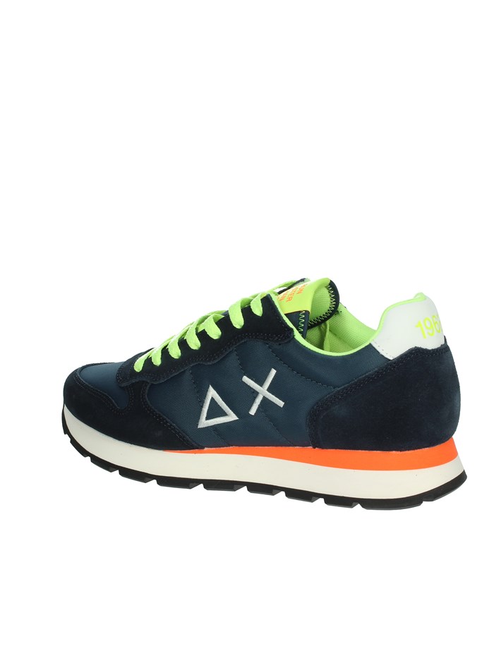 SNEAKERS BASSA Z35102 BLU/GIALLO