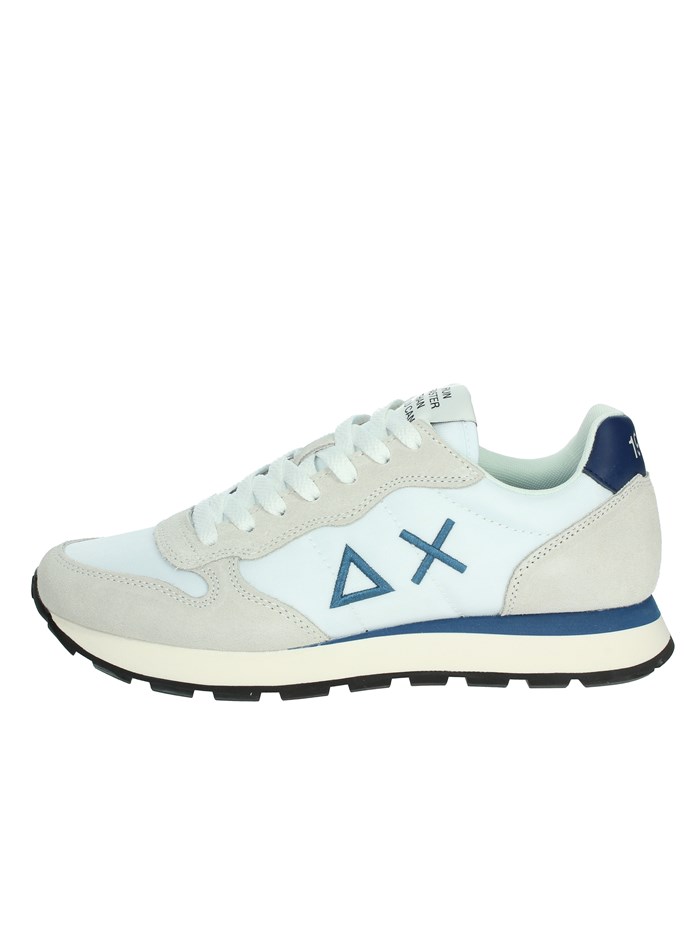 SNEAKERS BASSA Z35101 BIANCO/AZZURRO