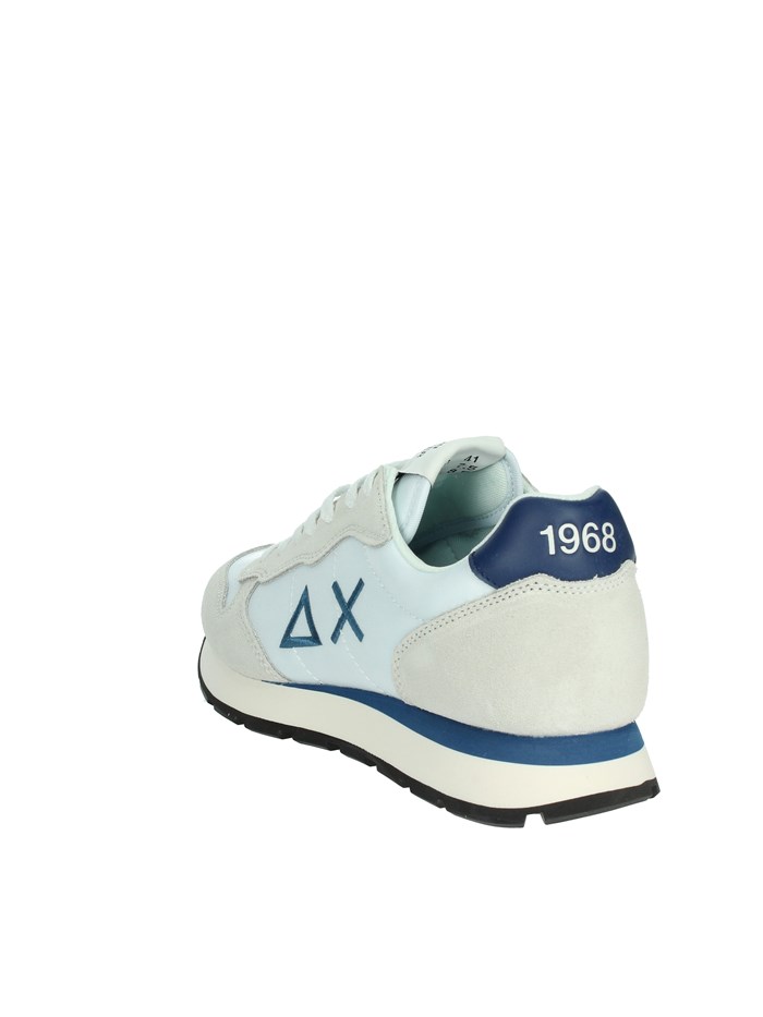 SNEAKERS BASSA Z35101 BIANCO/AZZURRO