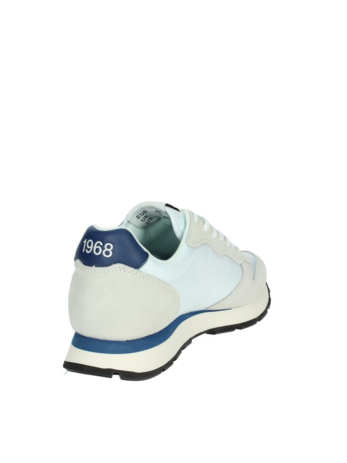SNEAKERS BASSA Z35101 BIANCO/AZZURRO
