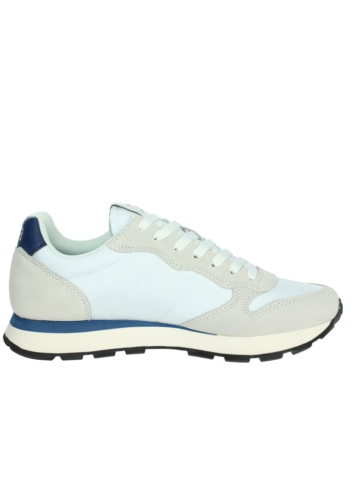 SNEAKERS BASSA Z35101 BIANCO/AZZURRO
