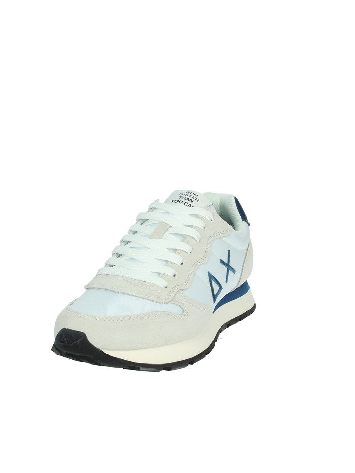 SNEAKERS BASSA Z35101 BIANCO/AZZURRO