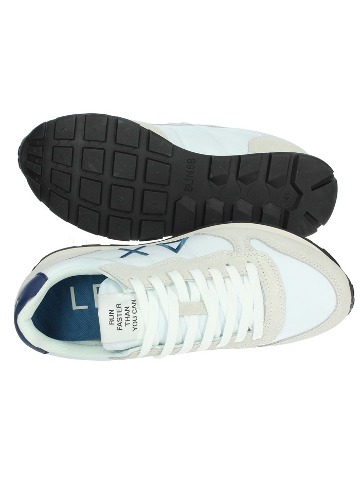 SNEAKERS BASSA Z35101 BIANCO/AZZURRO