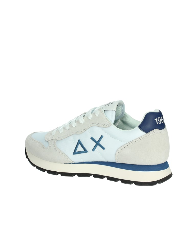 SNEAKERS BASSA Z35101 BIANCO/AZZURRO